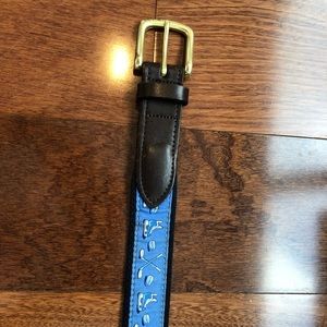 Vineyard Vines Ice Hockey Canvas Belt size 32